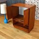 Scandinavian TV cabinet Scandinavian vintage teak 1970