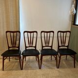 4 “Ingrid” Koefoeds Hornslet chairs