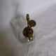 Glass and brass plant spray