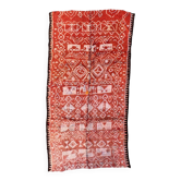 Tapis Marocain Boujad rouge - 281 x 158 cm
