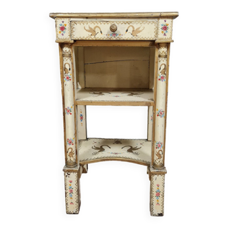 Etagère époque Empire / Directoire en bois peint vers 1810-1820