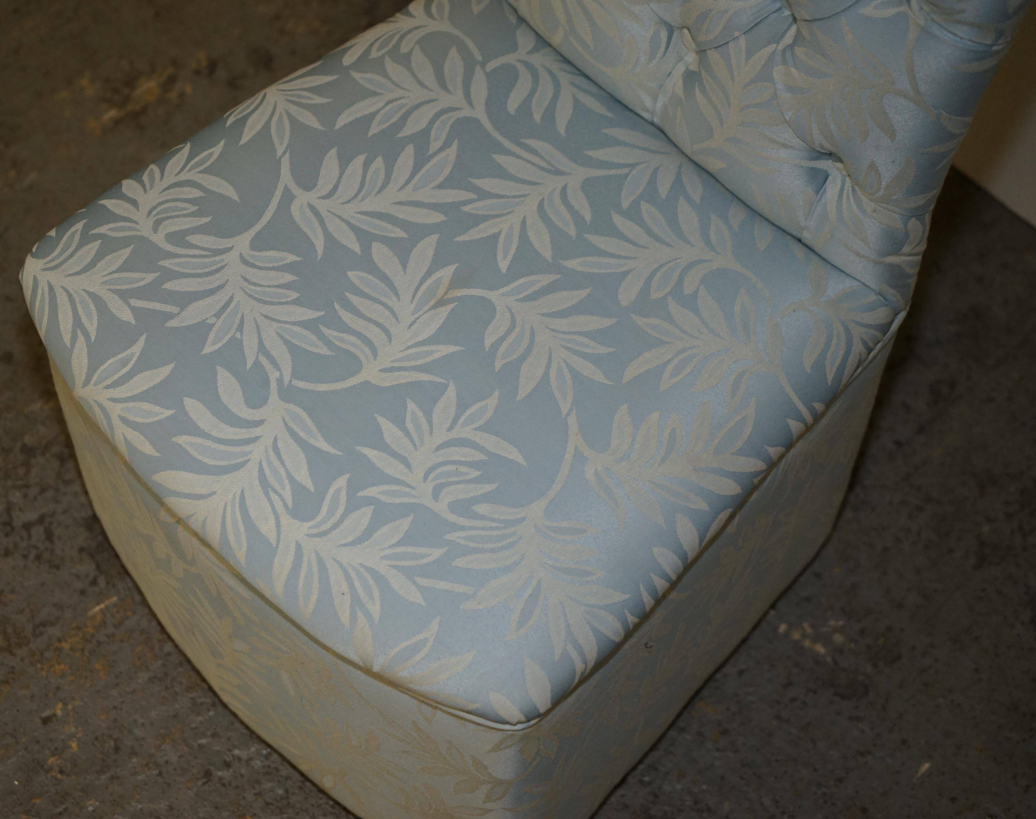 Chaise en soie style Art Deco