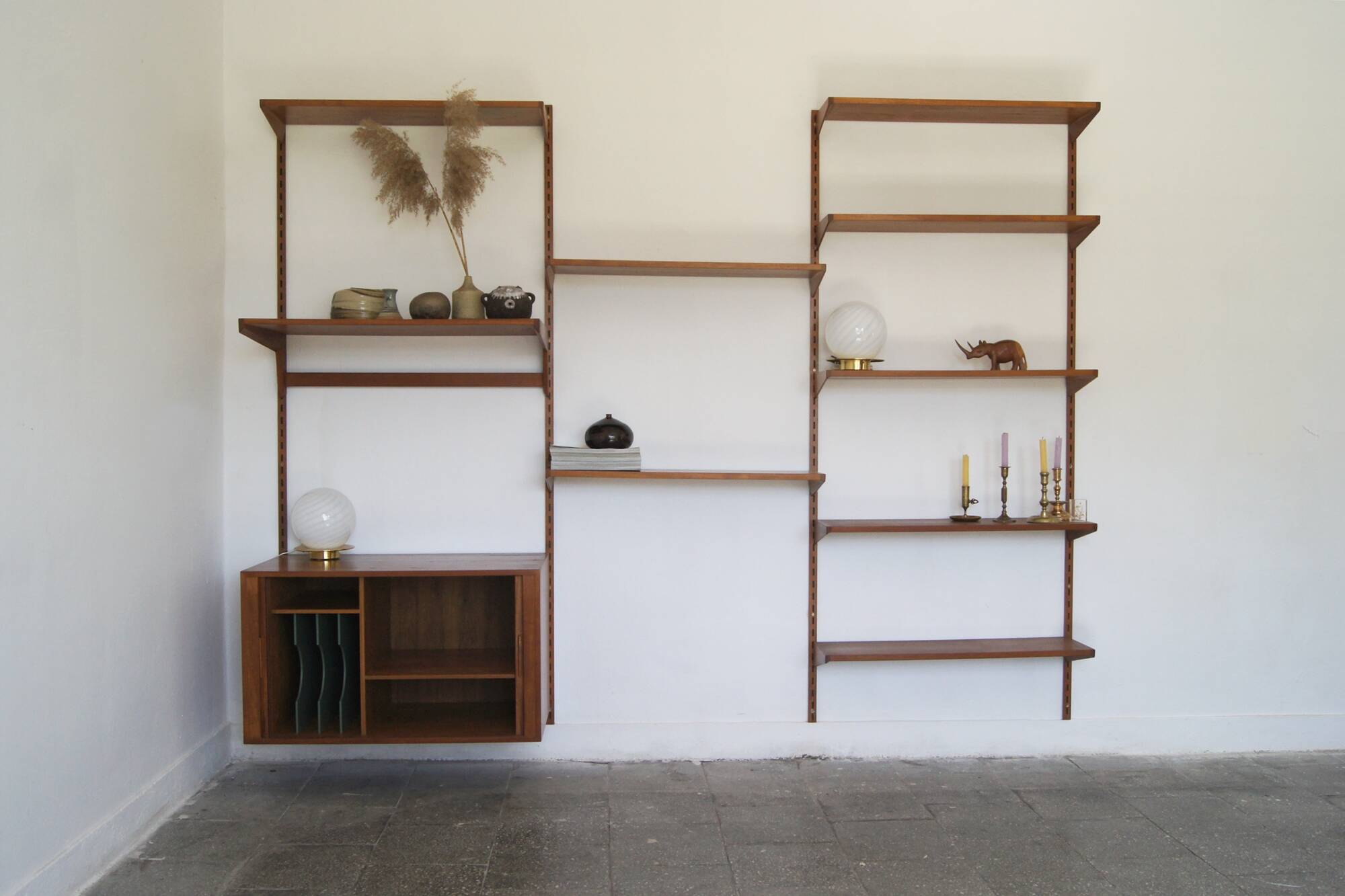 Mid-Century Shelves & Wall Units by Kai Kristiansen for FM Mobler, 1960s