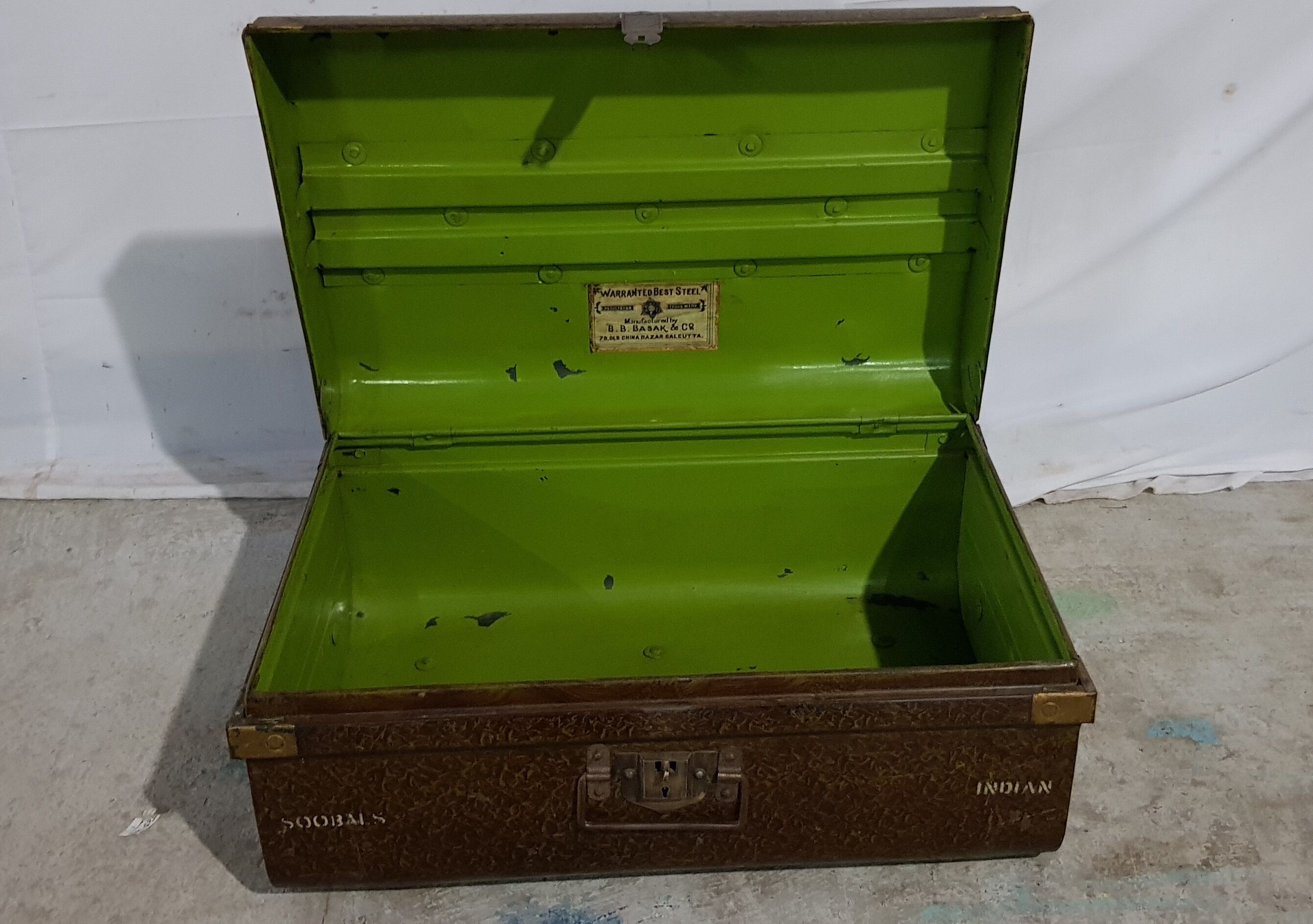 Former colonial trunk