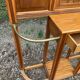 Art Deco oak cloakroom