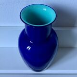 Small opaline vase Carlo Moretti