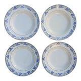 4 plates Hamage & Moulin des Loups