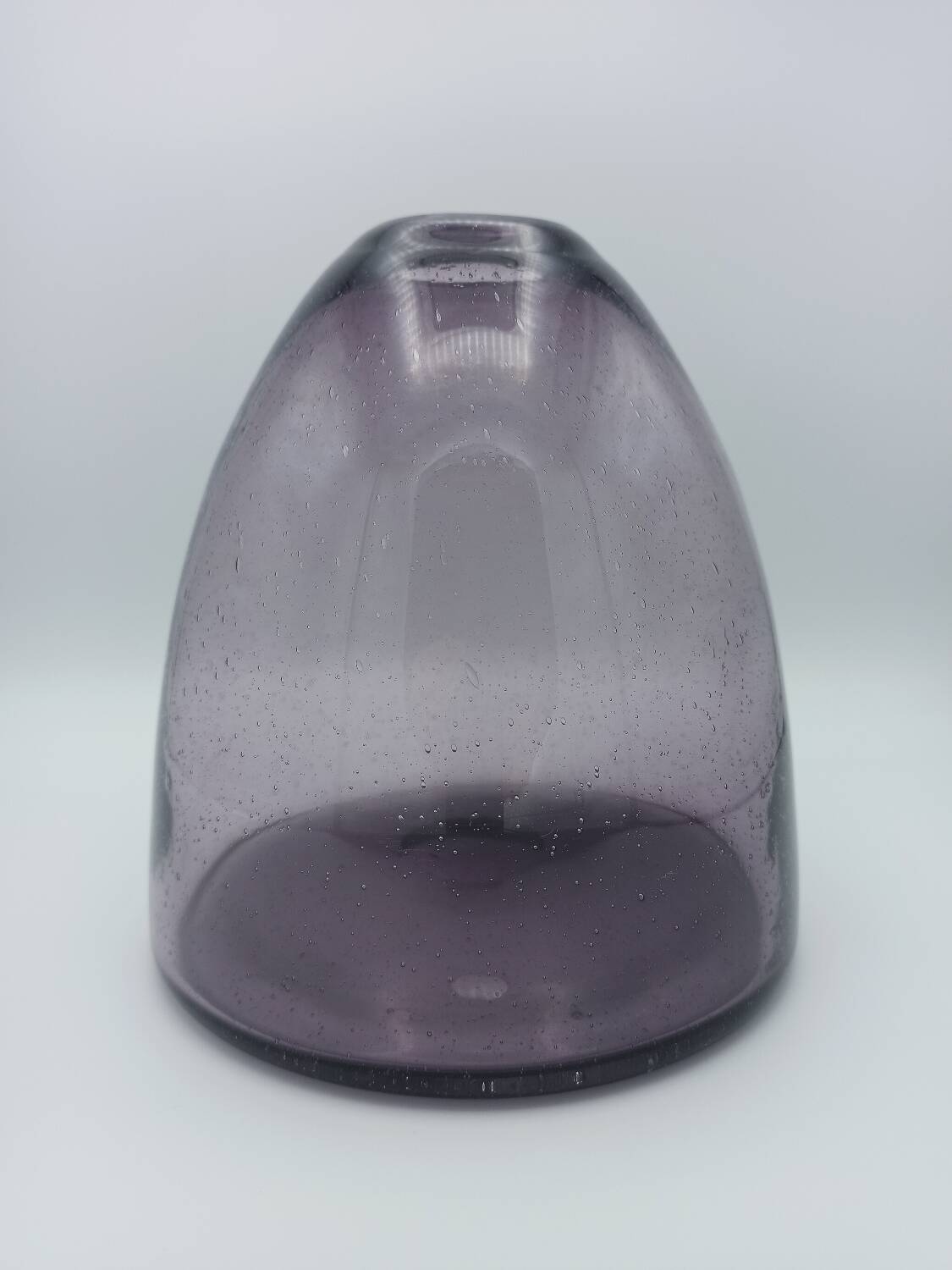 Vintage bubble glass vase