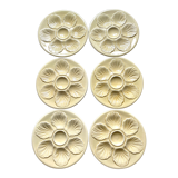 Proceram oyster plates from the 50s and 60s