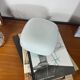 Ceiling light or square wall lamp 20 cm white opal glass