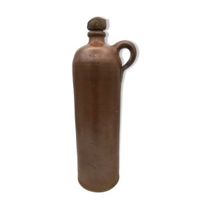 Bouteille ancienne en grès cérame