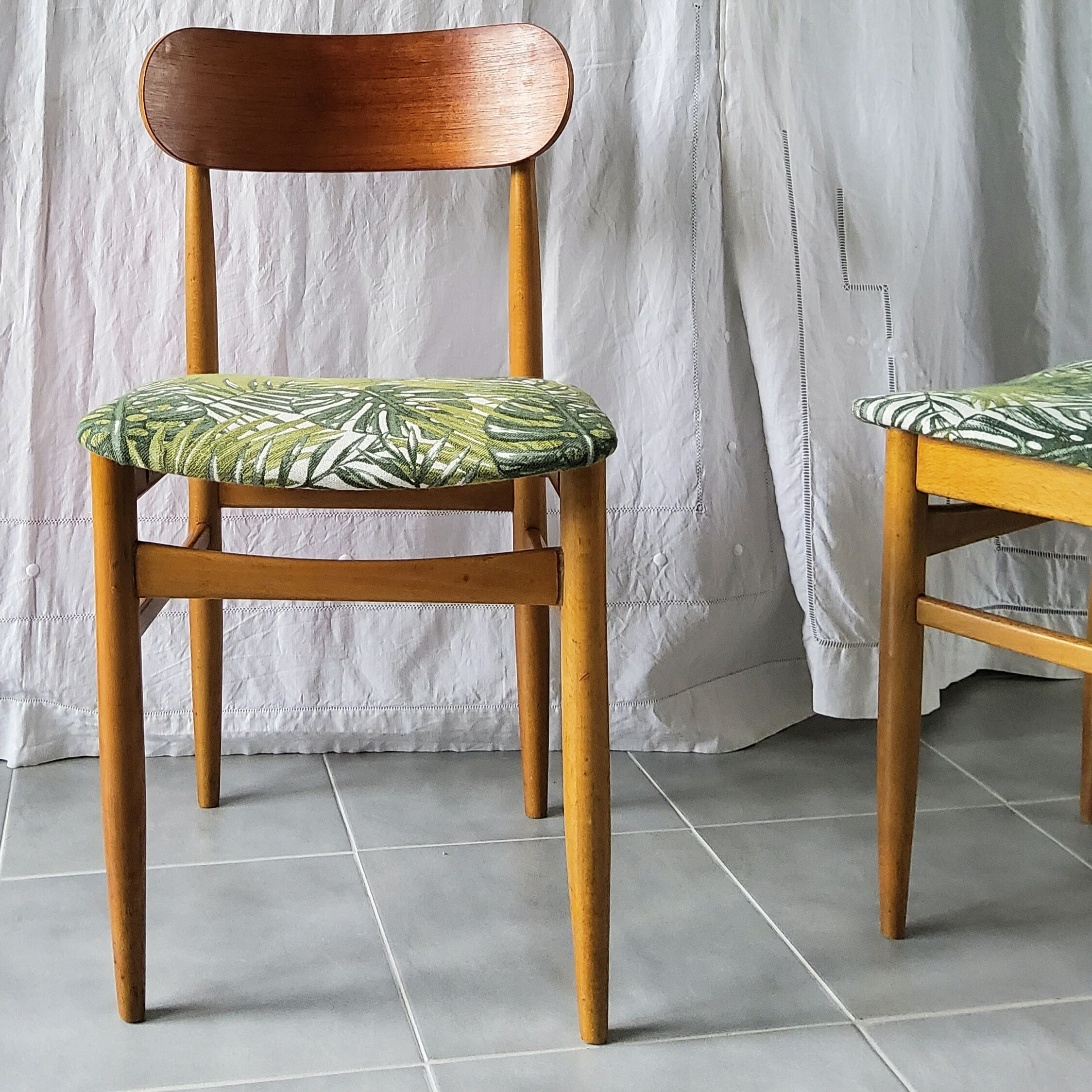 Set of 6 chairs 60s