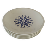 Gien deep plates, Oseberg model