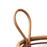 Umbrella stand with rattan and bamboo handles, 1970s