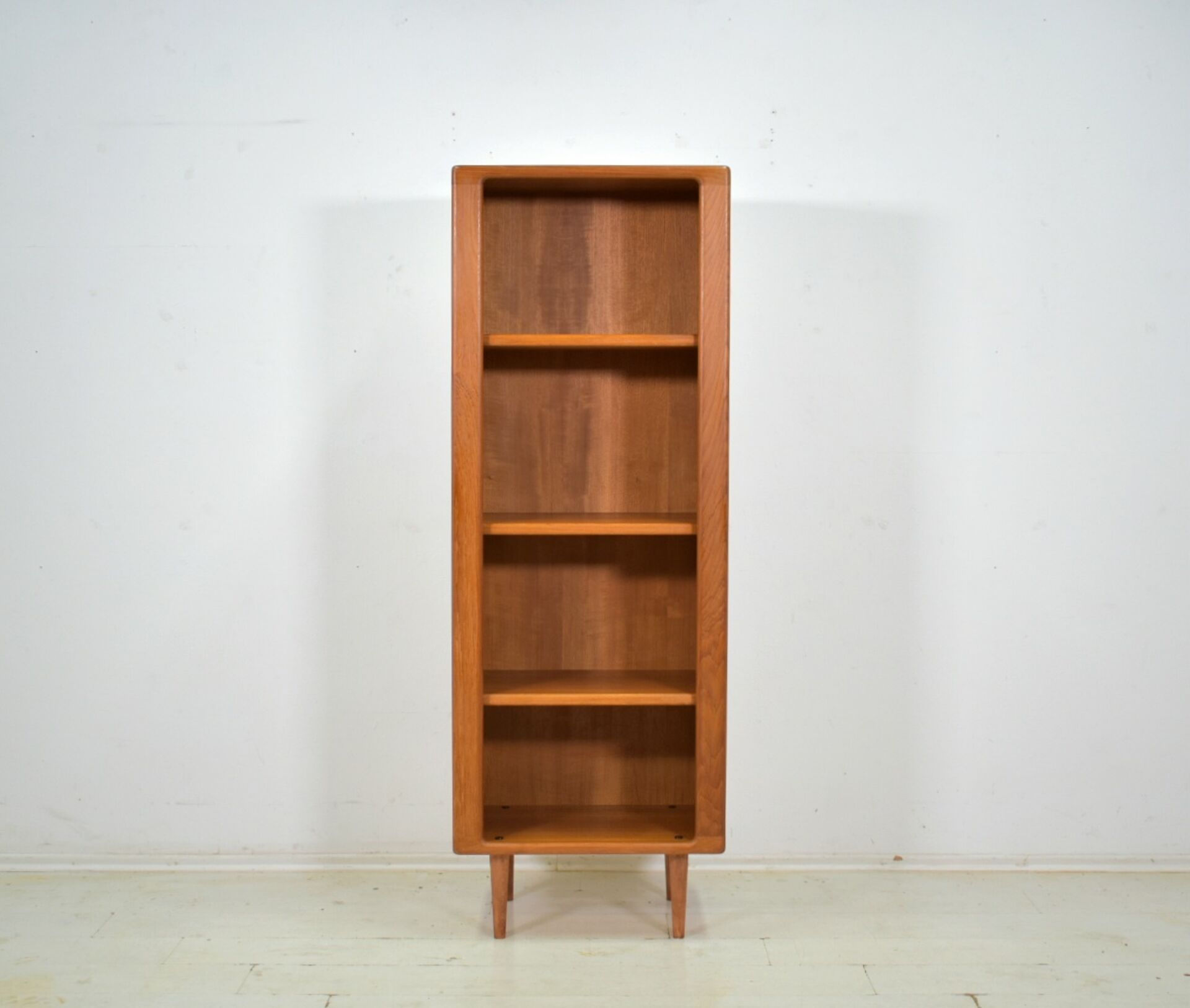Highboard by Burchardt Nielsen 1960s Denmark Teak Vinyl Shelv