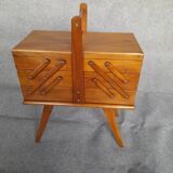 Vintage solid walnut worker