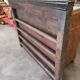 Wall dresser shelf for rustic wooden collection plates (fir and oak)