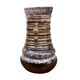 Strehla Keramik fat lava ceramic vase, Germany, 1960s.
