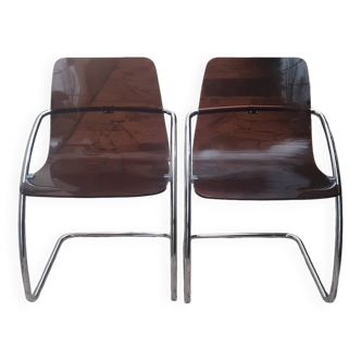 Set of 2 Yves Christin chairs