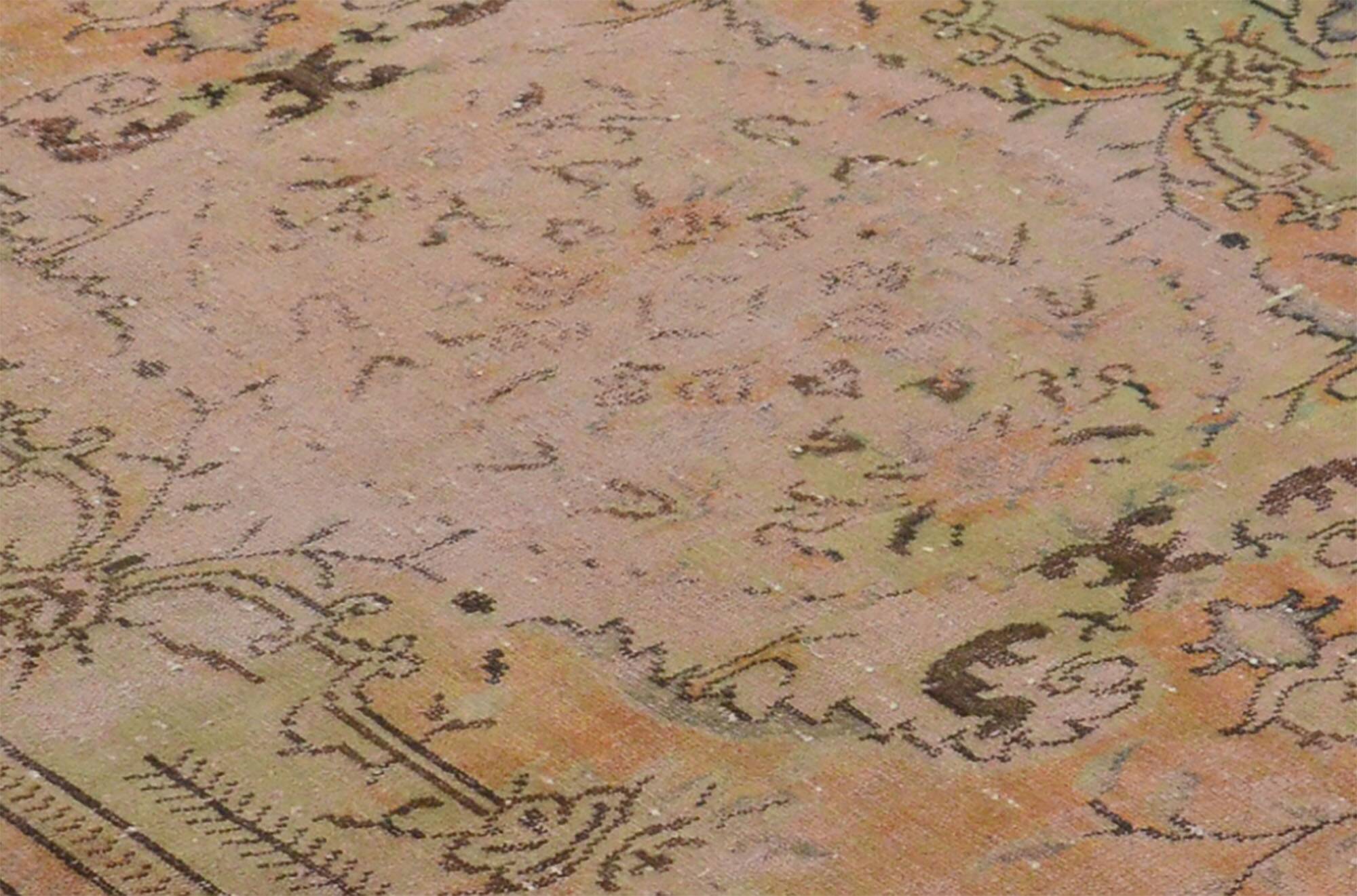 Turkish Anatolian Handmade Vintage Rug 256 cm x 161 cm