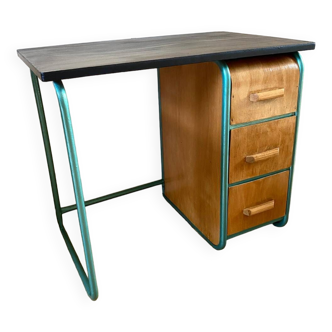 Small wooden children's desk from the 1950s