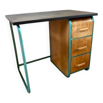 Bureau enfant en bois des années 1950