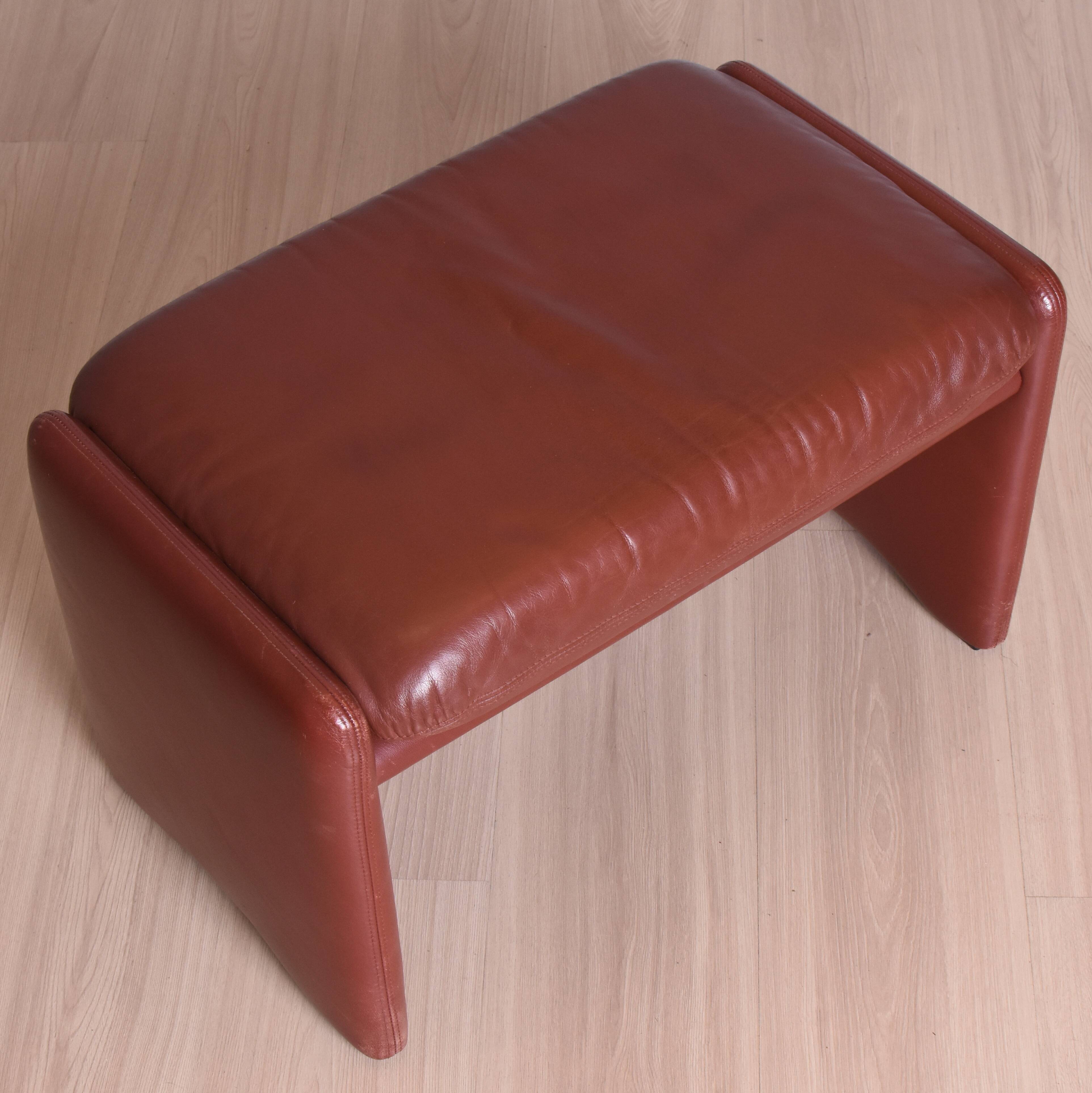 Armchair with Footstool, Erpo International, 1980s