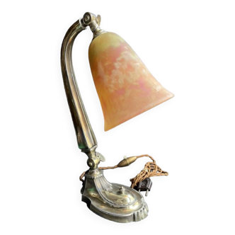 Lampe de bureau – Daum Croix de Lorraine Nancy