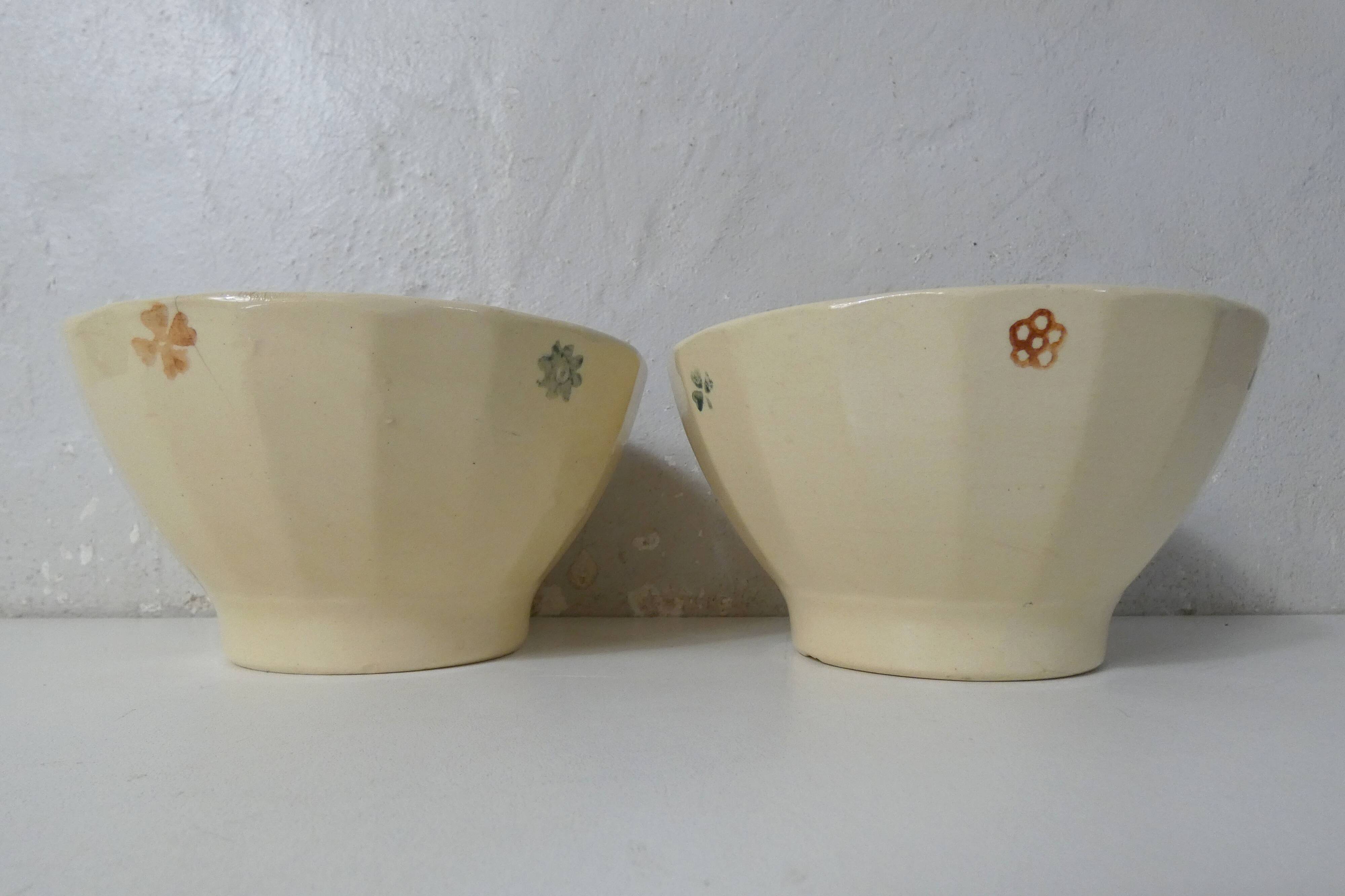 2 old bowls