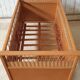 Lit enfant vintage en rotin