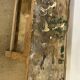 Old wooden craft workbench