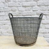 Industrial metal basket