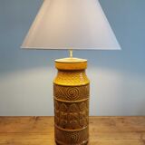 Ceramic lamp Scheurich circa 50s