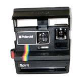 Appareil photo Polaroid Spirit 600 Land camera publicitaire L'Express -