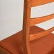 4 chaises de salle à manger scandinaves en teck