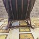 Bamboo rocking chair from the 1970s