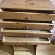 Sideboard in fir, 4 drawers. Very good condition;