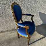 Fauteuil médaillon styl louis XVI