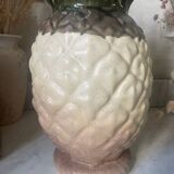 Pair of Rhoda stoneware pineapple vases