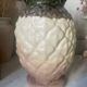 Paire de vases ananas en grès Rhoda
