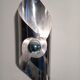 Italian aluminum wall sconces 1970