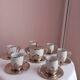 tasses à café italien vintage en argent 800 neuf