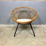 Fauteuil en rotin Rohe Nordwolde