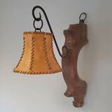 Ox harnass wall lamps / farm house / rustic
