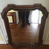 Wooden mirror