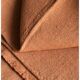 Antique Harvest Tablecloth in Pure Hemp, Tinted in Terracotta