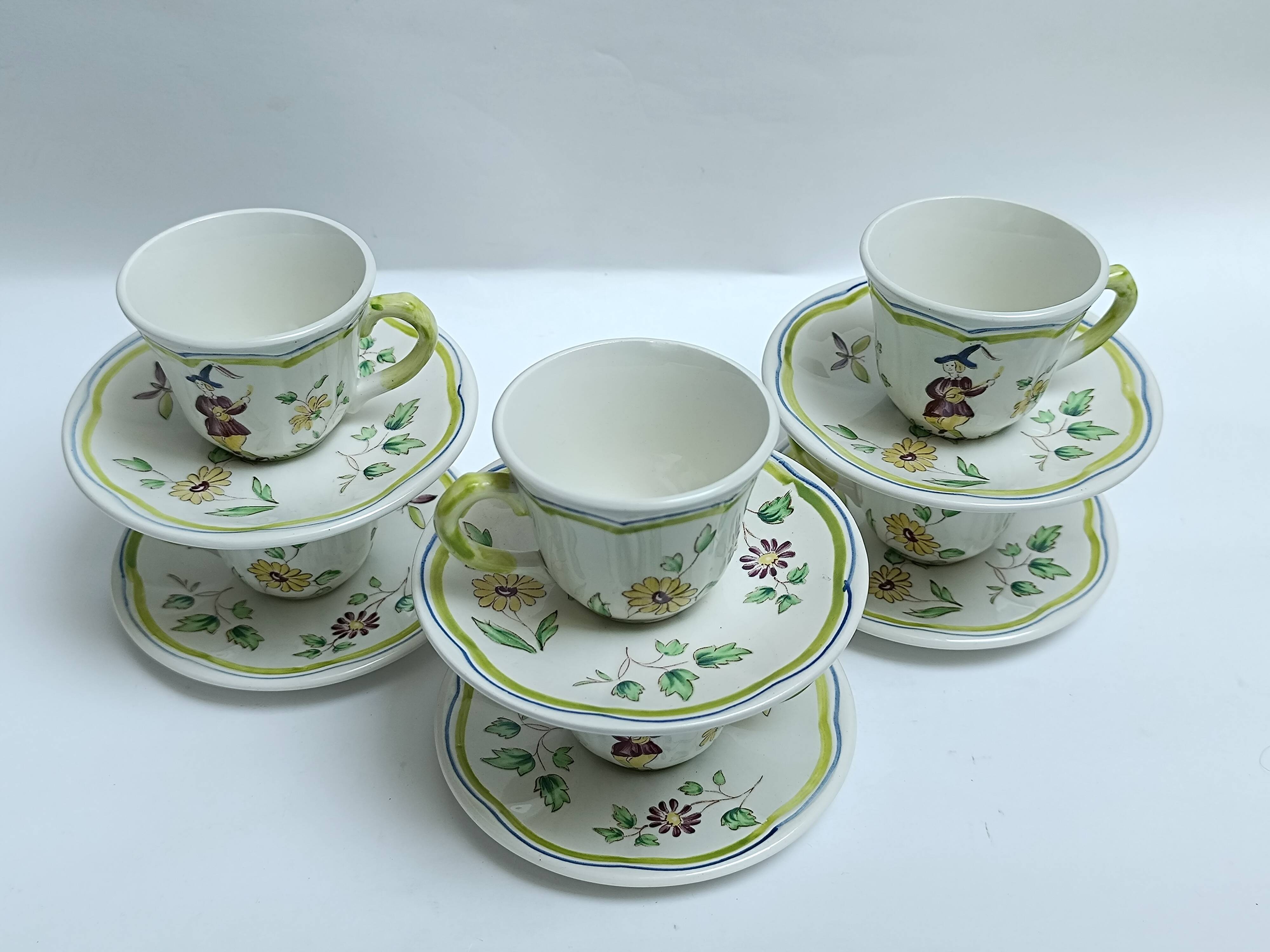 Longchamp Moustiers coffee cups