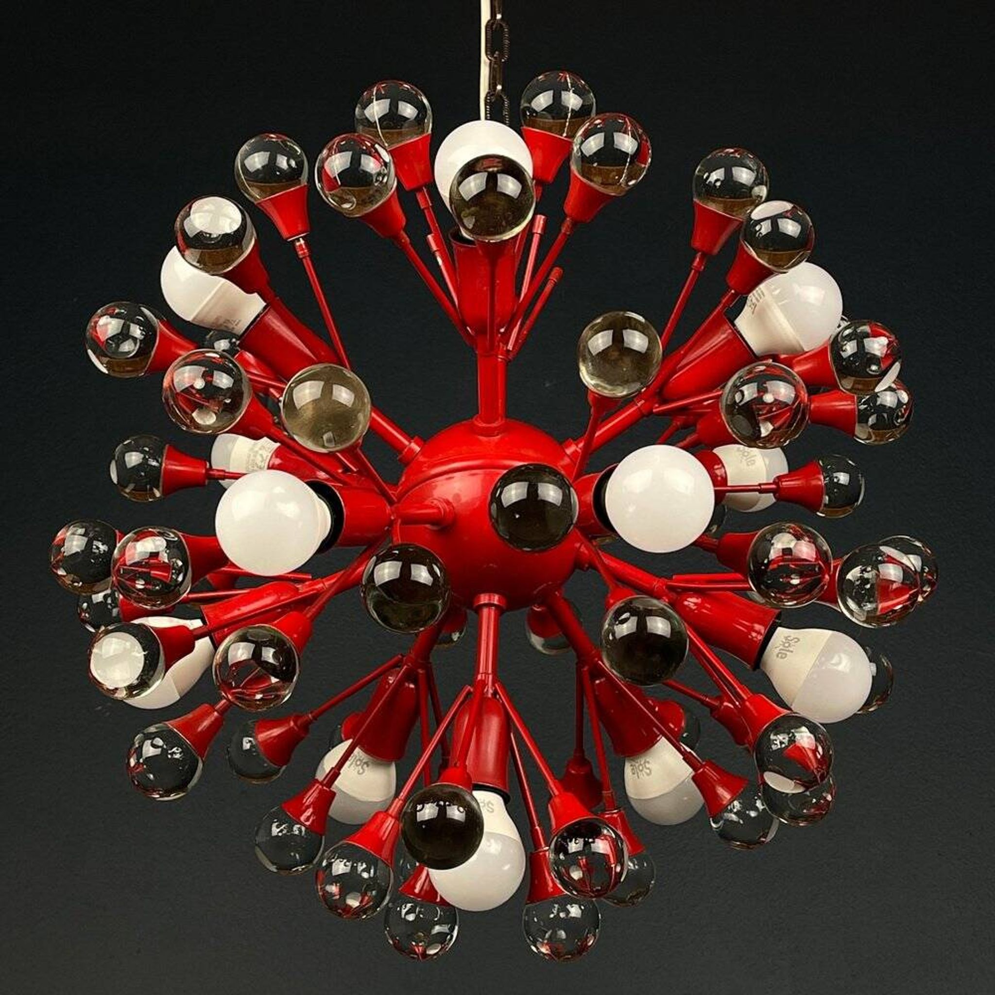 Sputnik lamp Murano glass table or pendant, Italy, 1970s