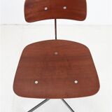 Kevi office chair by Jørgen Rasmussen / Teak / 1960s / Mid-century Danish modern design