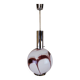 Vintage Italian design glass Carlo Moretti Murano pendant lamp